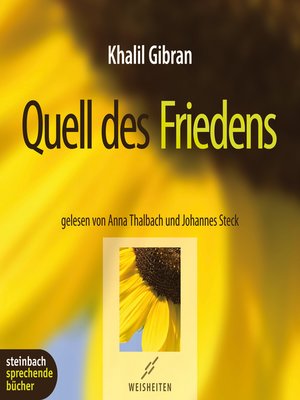 cover image of Quell des Friedens
